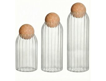 Luxe Voorraadpotten Nordic Stripes | 3 - delig