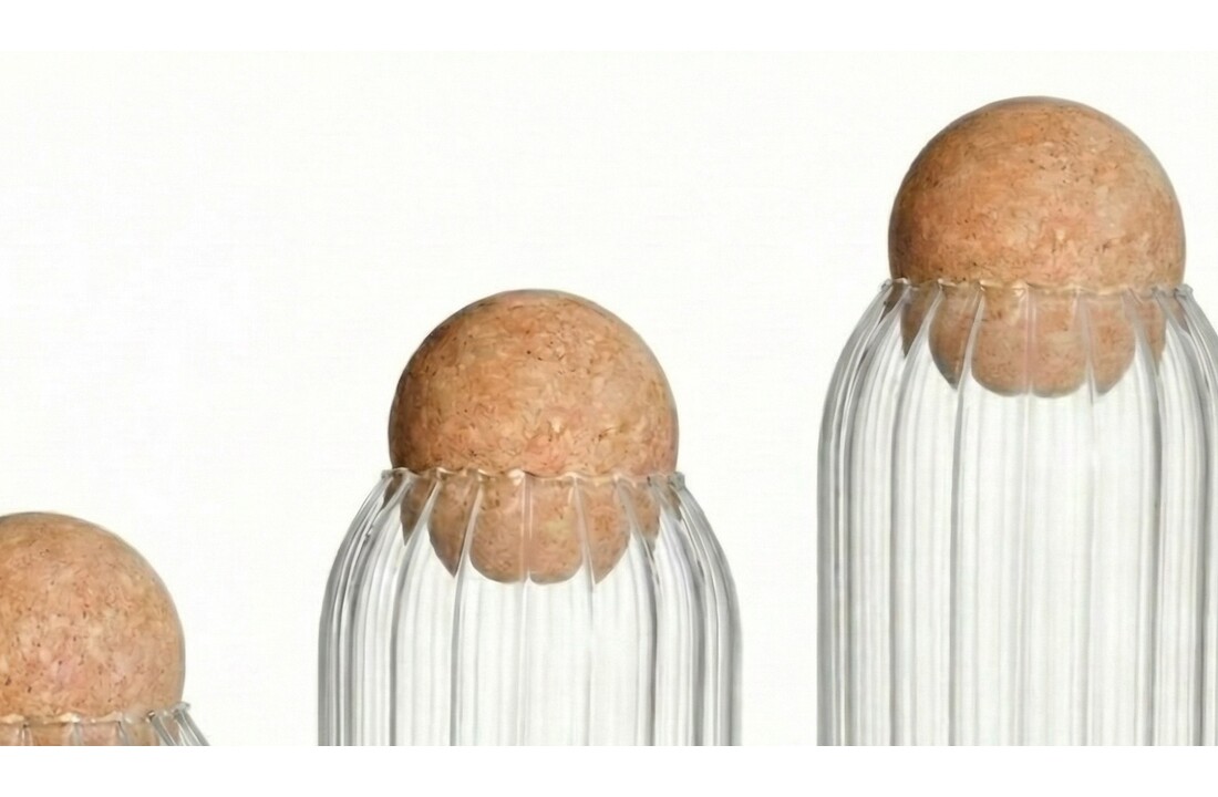 Luxe Voorraadpotten Nordic Stripes | 3 - delig - 10/20/25 cm hoogte