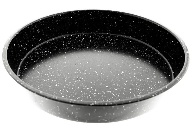 Ovenschaal Graniet - Zwart - 3 delig - 28/32/36 cm