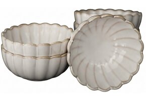 Bloomy Porseleinen Mueslikom - 6 delige Set