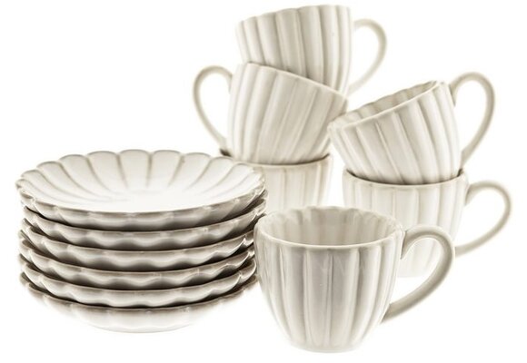 Espressoset Bloomy | 12-delig