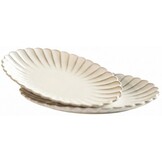 Serveerschaal Bloomy - Ovaal- 2 delig - 25 x 16 cm