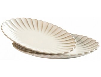 Serveerschaal Bloomy Ovaal - 2 delig