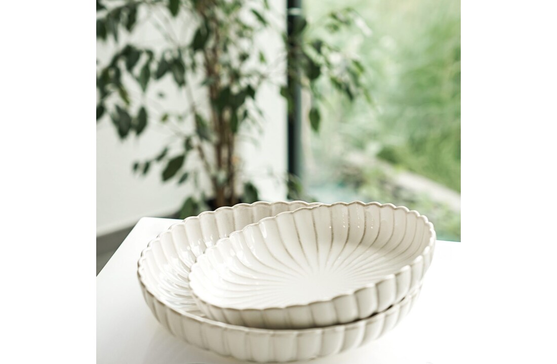 Bloomy Serveer- & Fruitschalen - 2 delig