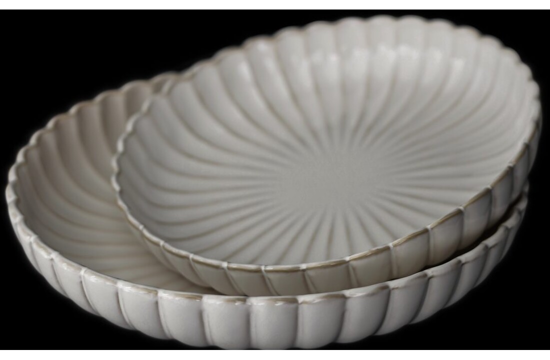 Bloomy Serveer- & Fruitschalen - 2 delig