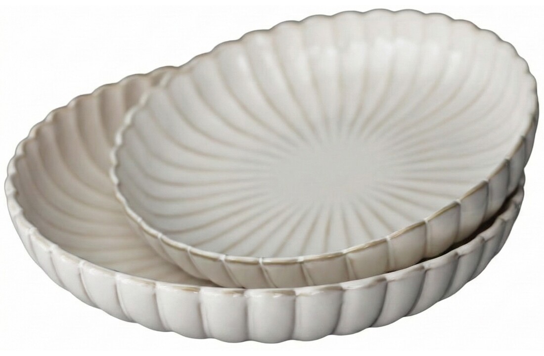 Bloomy Serveer- & Fruitschalen - 2 delig