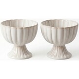 Bloomy ijscoupe & dessertschaal 2-delig