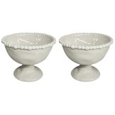 Pearly ijscoupe & snackschaal 2-delig