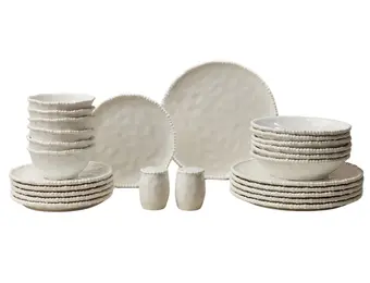 Pearly Serviesset 26-Delig - Porselein