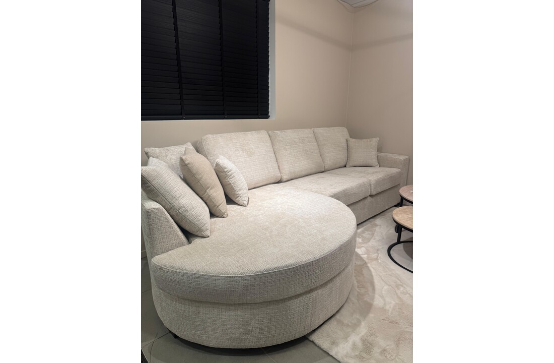 Loungebank Moon - Cremona 02 Beige