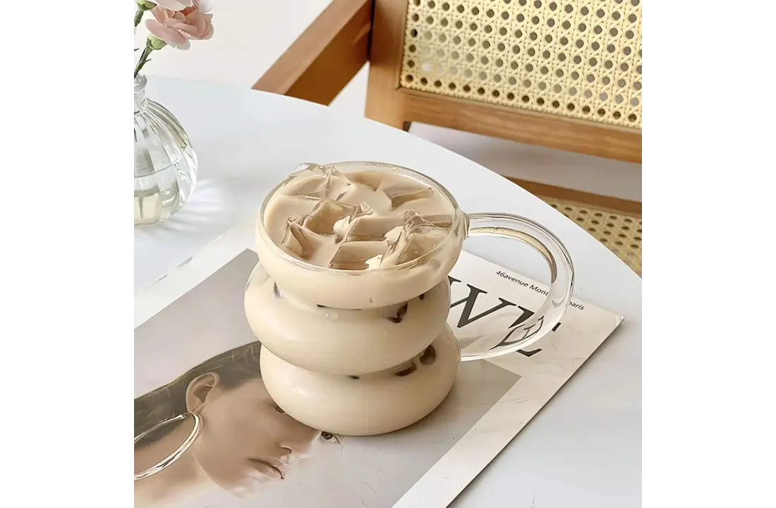 Drinkglas Julia met oortje - 2 stuks - 450 ml