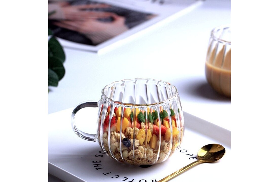 Glazen kopjes Calla - 2-delig