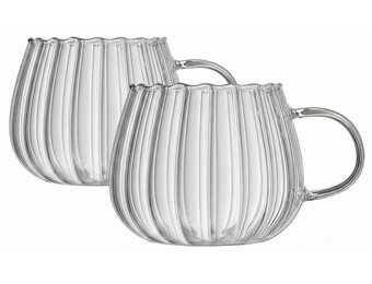 Glazen kopjes Calla - 2-delig