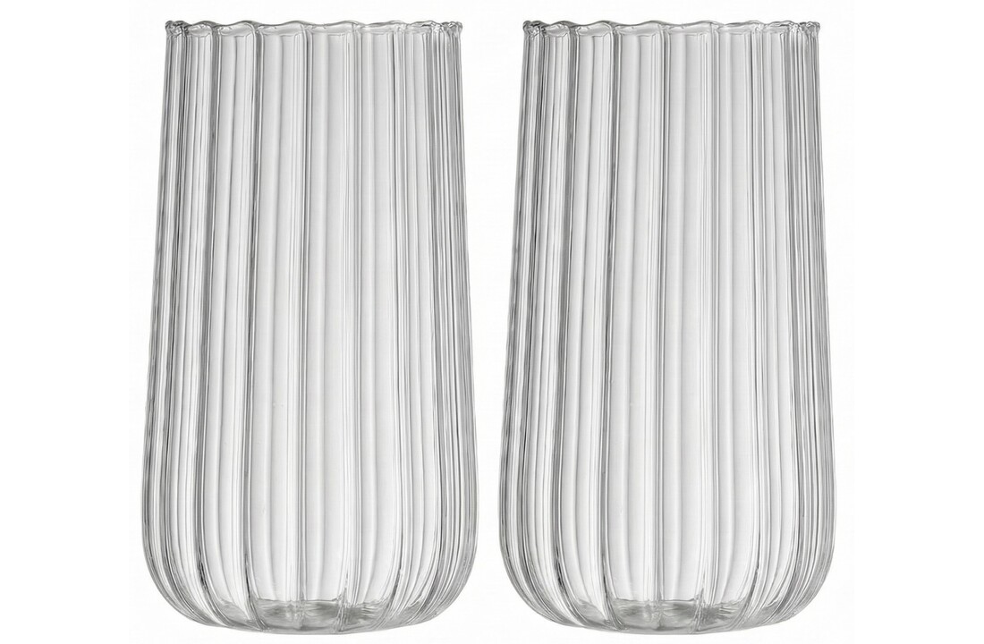 Longdrinkglazen Calla - 2-delig