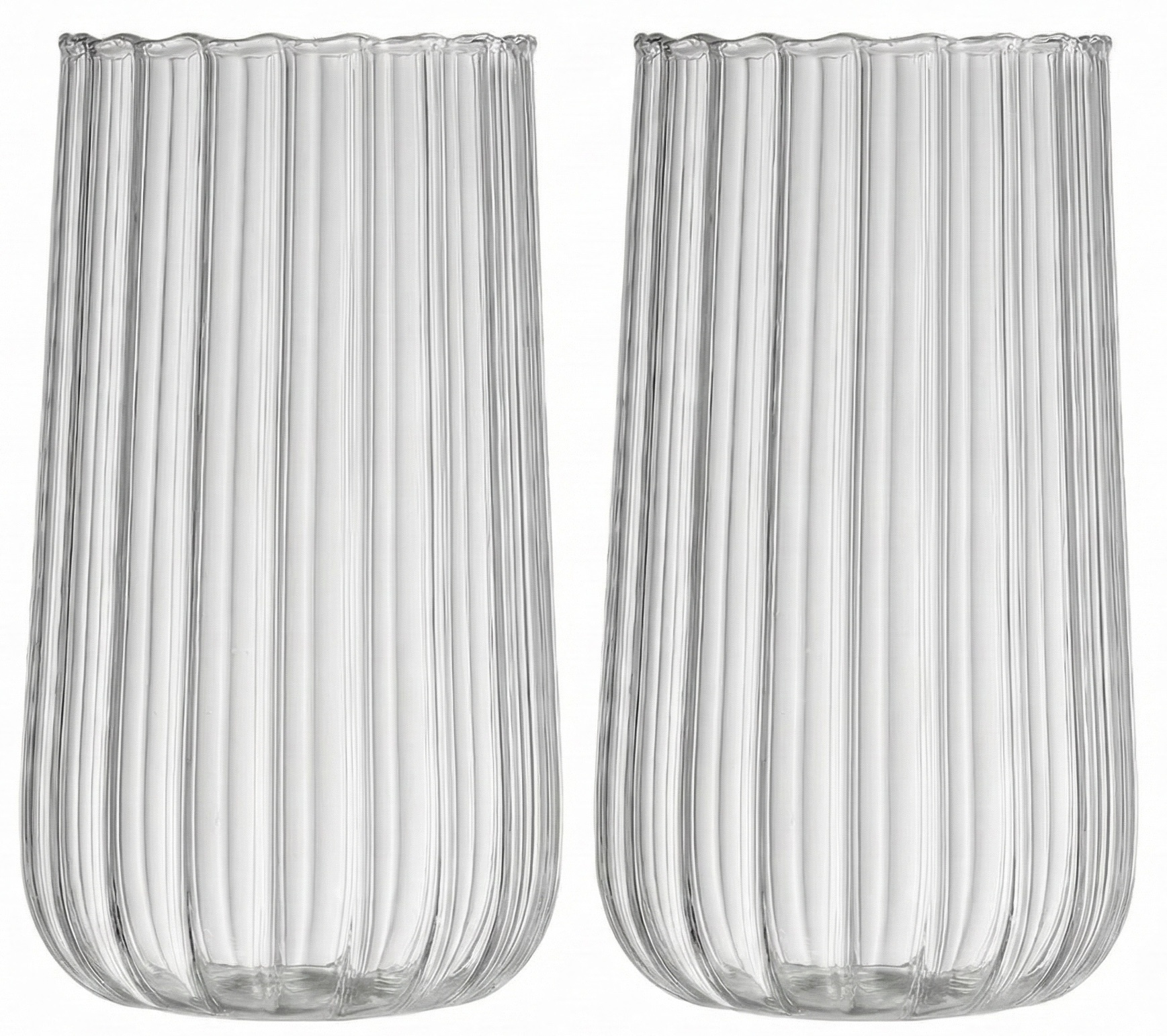 Longdrinkglazen Calla - 2-delig