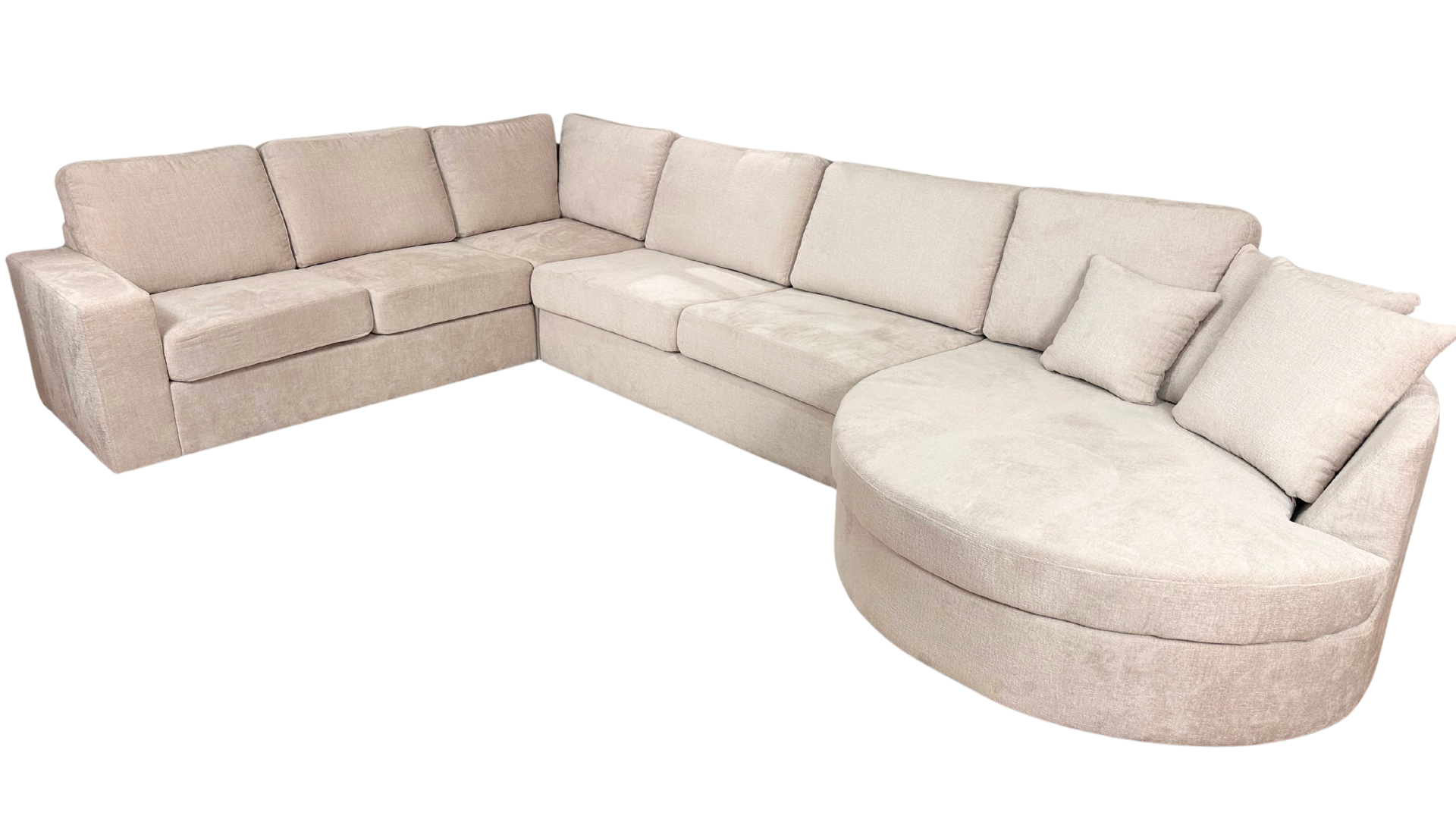 Hoekbank Moon | Gebroken wit