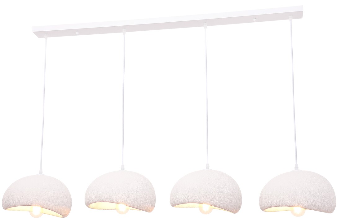 Hanglamp Chiba - 4 lichts - rechthoekig - L120 cm
