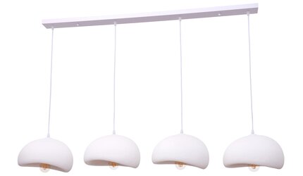 Hanglamp Chiba - 4 lichts - rechthoekig