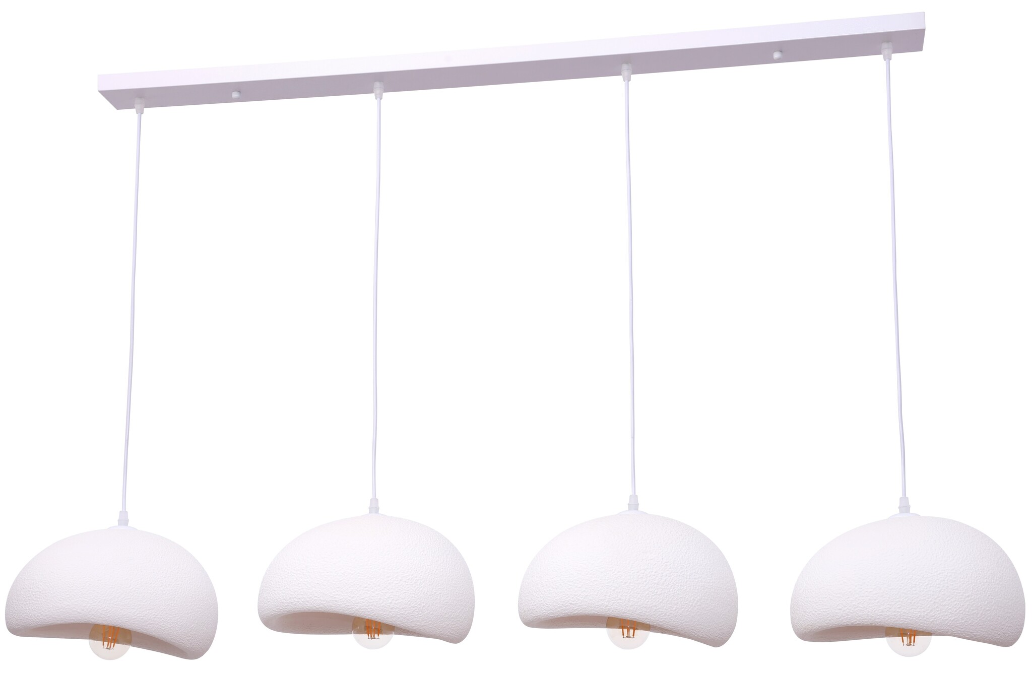 Hanglamp Chiba - 4 lichts - rechthoekig - L120 cm