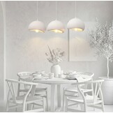 Hanglamp Chiba - 3 lichts - rechthoekig - L100 cm