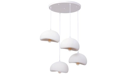 Hanglamp Chiba - 4 lichts - rond