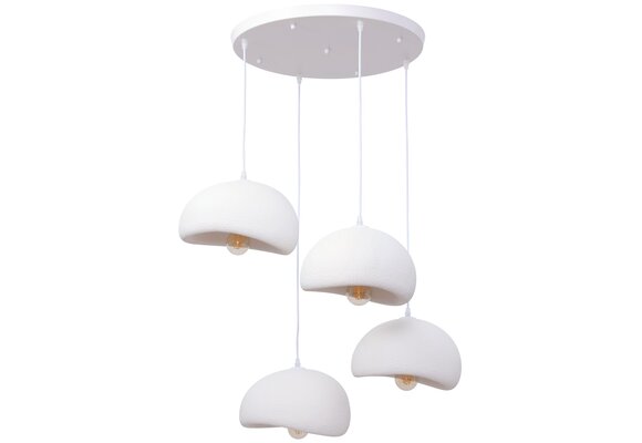 Hanglamp Chiba - 4 lichts - rond