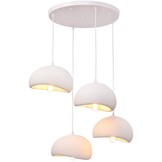 Hanglamp Chiba - 4 lichts - rond - D50 cm
