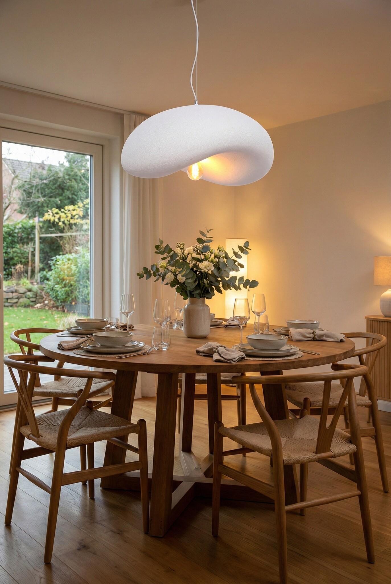 Hanglamp Kara 60 cm - Wabi Sabi - Japandi