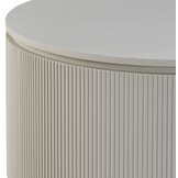 Salontafel Capri Beige - ∅100 cm  - eiken gefineerd