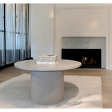 Eettafel Capri Beige - ∅130 cm  - eiken gefineerd