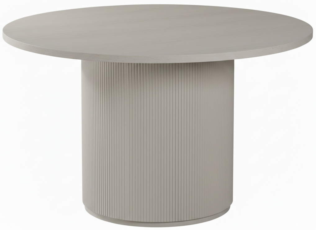 Eettafel Capri Beige - ∅130 cm  - eiken gefineerd