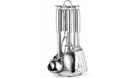 Keukengerei set RVS - 7 delig