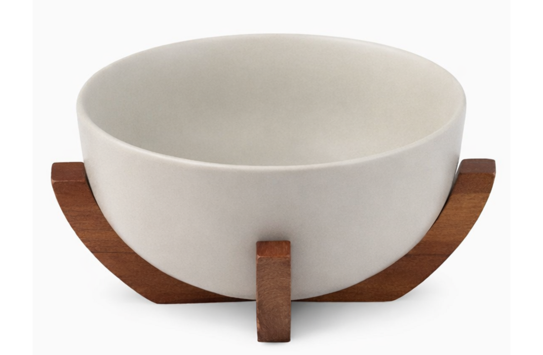 Serveerkom Terra | ⌀ 18 cm - Acaciahout