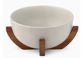 Serveerkom Terra | ⌀ 18 cm - Acaciahout