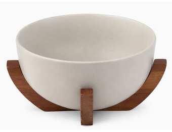 Serveerkom Terra | ⌀ 18 cm - Acaciahout