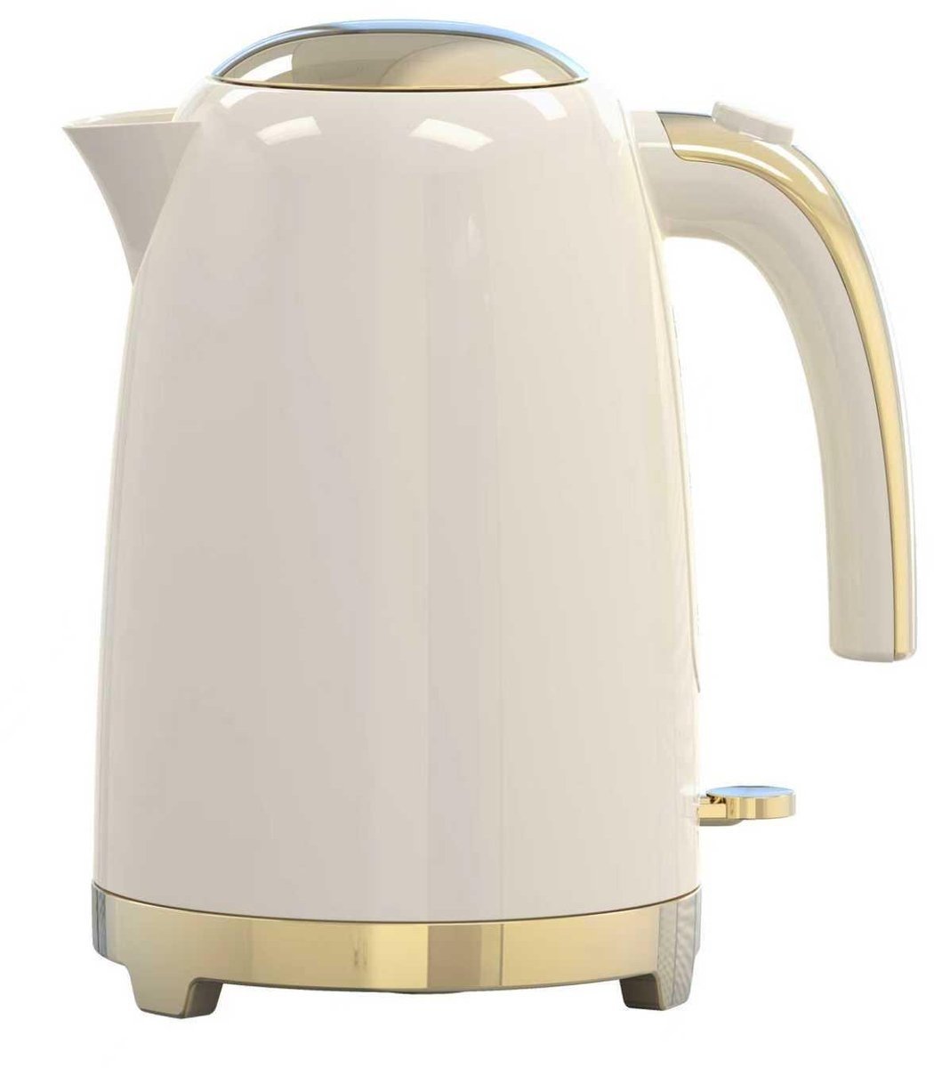 Waterkoker Crème/Goud - 1.7 liter