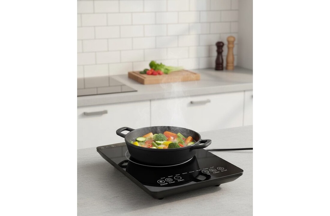 Inductiekookplaat - 1800W | LED Display