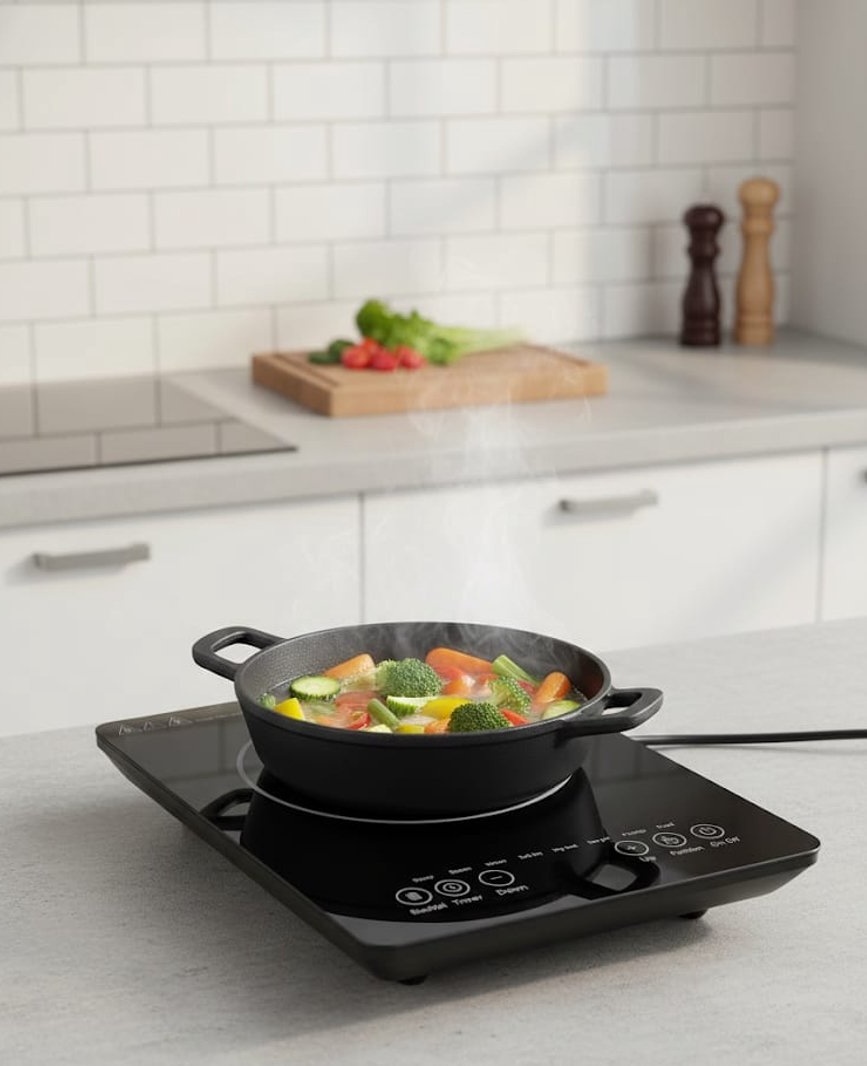 Inductiekookplaat - 1800W | LED Display