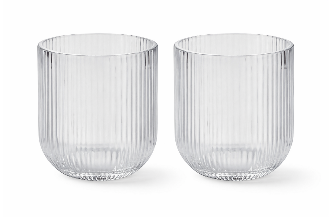 Drinkglazen Striped - 250 ml | 6 stuks