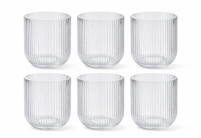 Drinkglazen Striped - 250 ml | 6 stuks