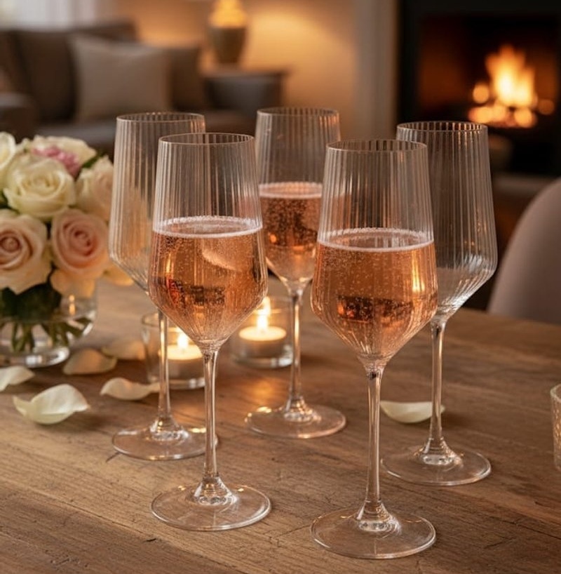 Drinkglazen Line - 450 ml | 6 stuks