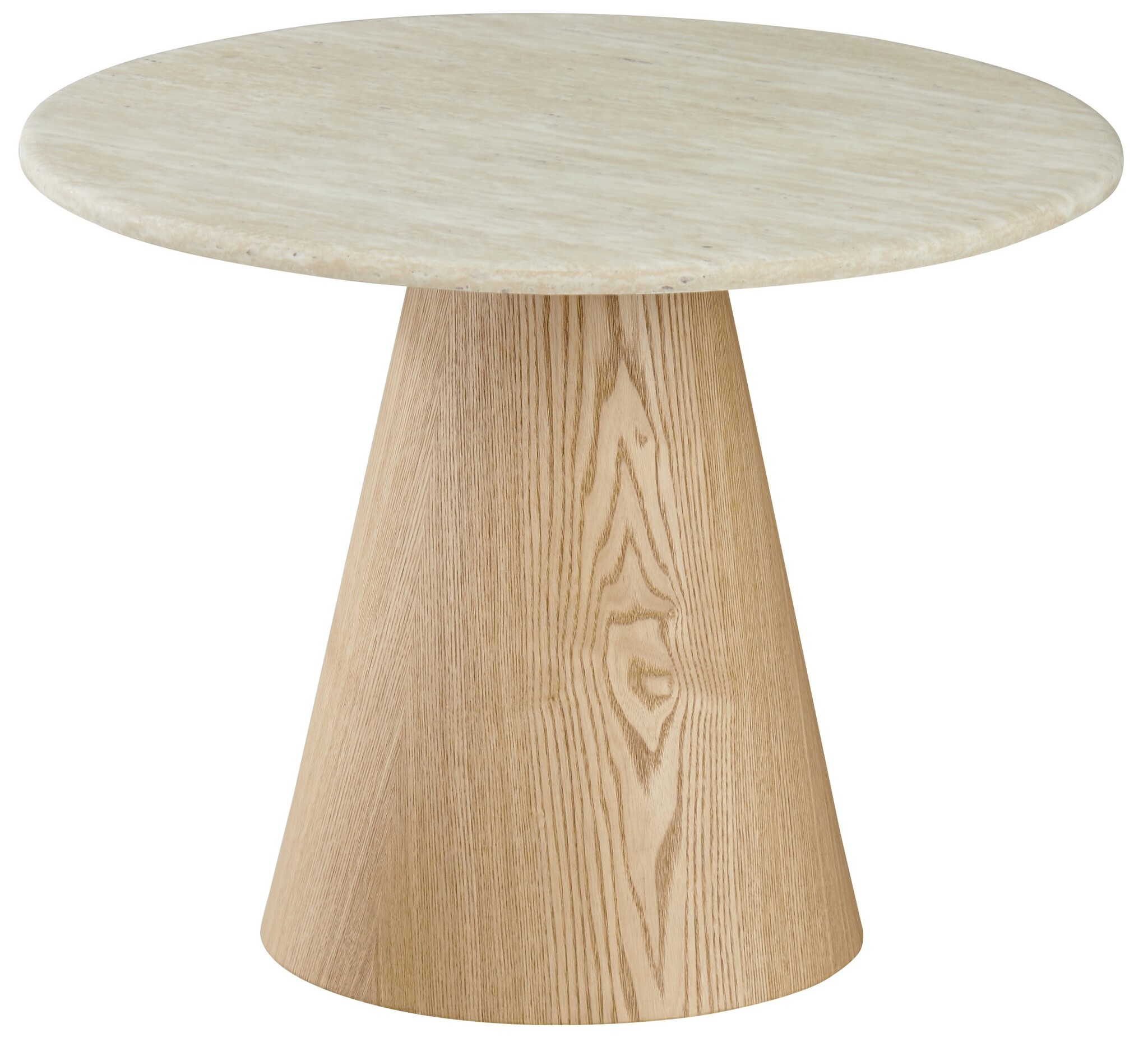 Salontafel Atlanta - Travertin marmer | Eiken