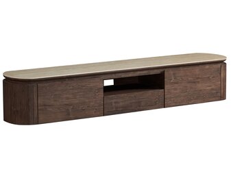Tv-meubel Helsinki - Zwevend - Bruin