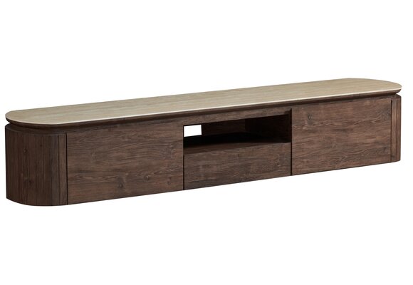Tv-meubel Helsinki - Zwevend - Bruin