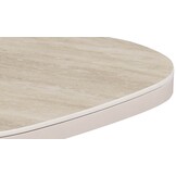 Eettafel Como -  Mat Beige - Keramiek (travertin look) - Set van 3