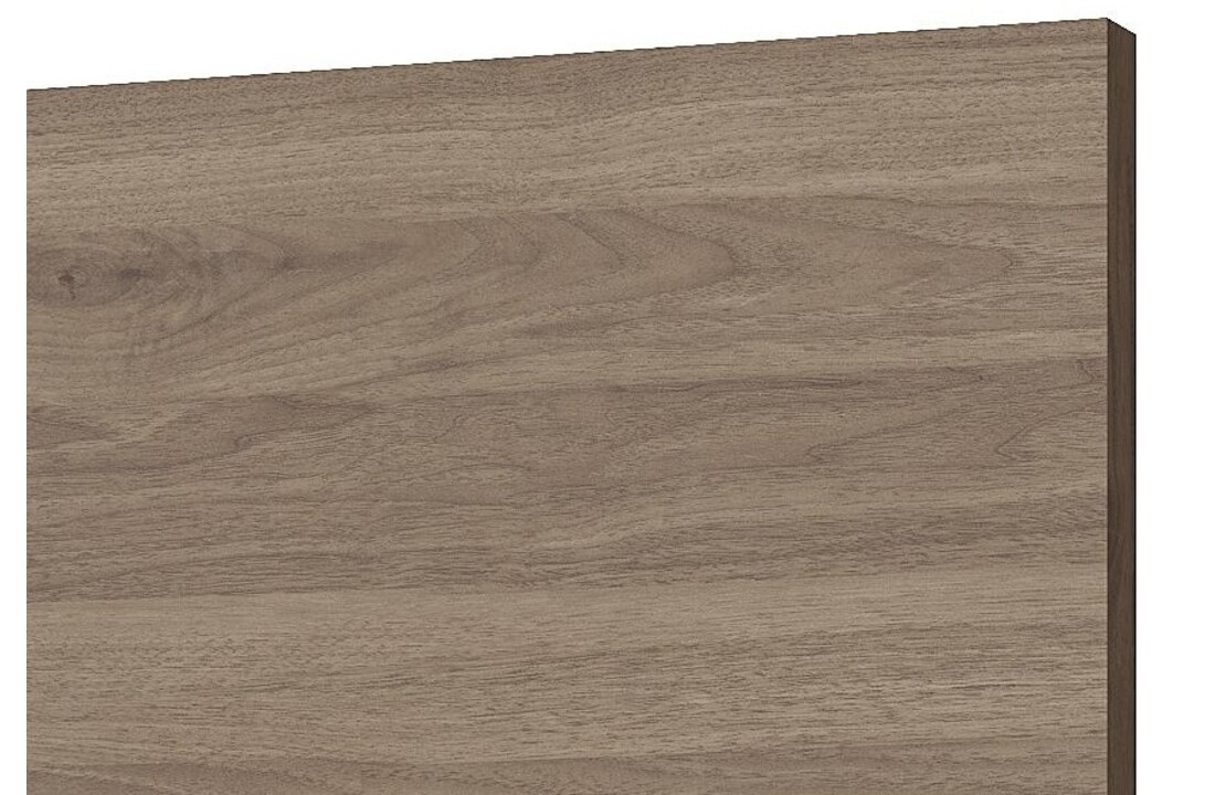 TV-Decorplaat Walnoot - L200 x H122 x D1.8 cm