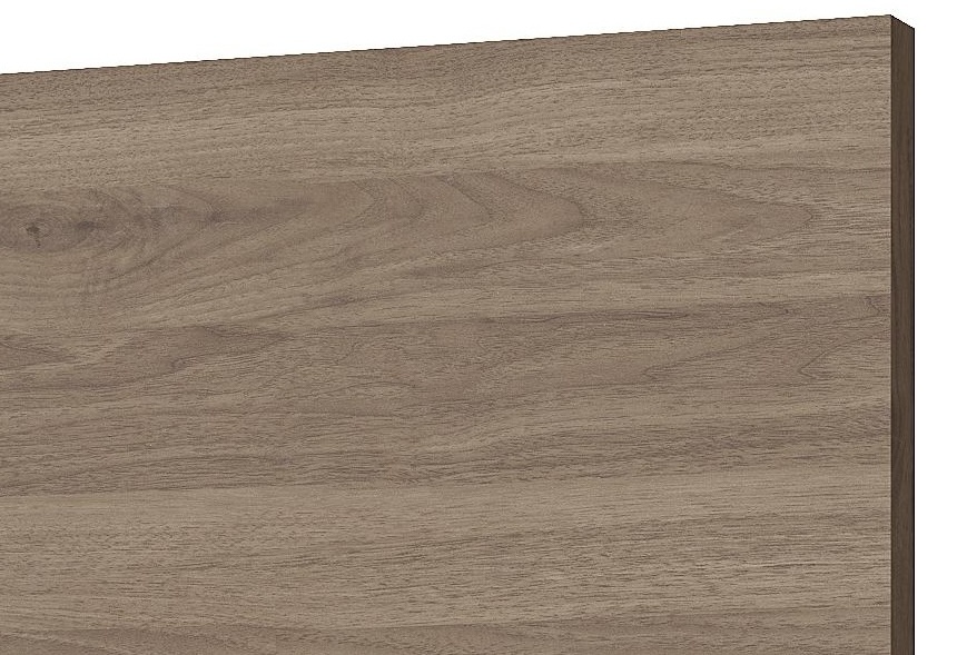 TV-Decorplaat Walnoot - L200 x H122 x D1.8 cm