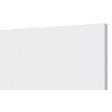 TV-Decorplaat Mat Wit - L200 x H122 x D1.8 cm