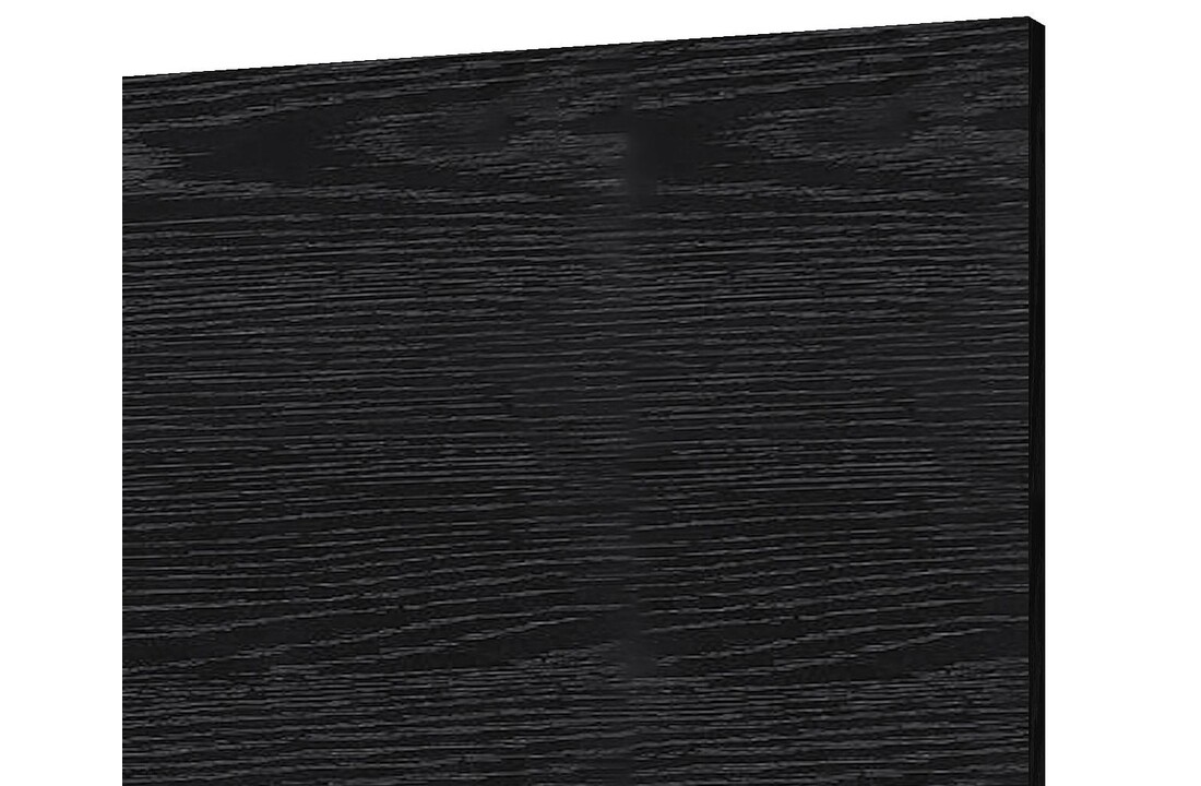 TV-Decorplaat Zwart - L200 x H122 x D1.8 cm