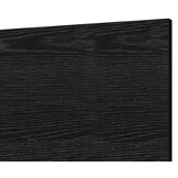 TV-Decorplaat Zwart - L200 x H122 x D1.8 cm